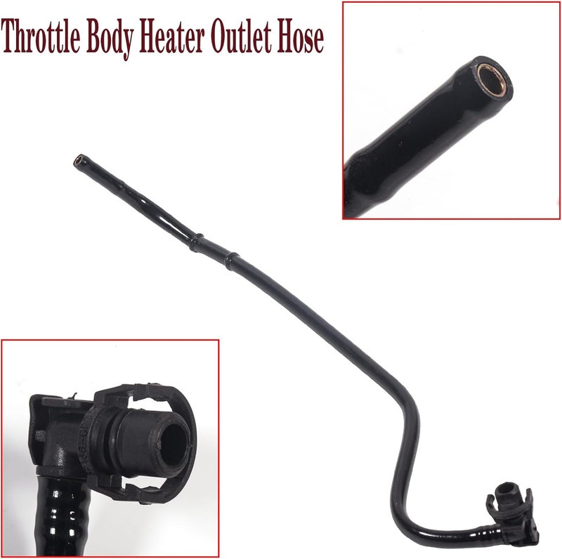 BEONEO 25192905 For Chevy Cruze 1.8 Throttle Body Inlet & Outlet Heater Pipe Hose GM Chevy Sonic Saturn Astra Throttle Body Heater Pipe 2011 2012 2013 2014 2015 2016 2017 2018 1.6 2008 Saturn Astra 55569809 - Image 4